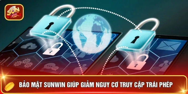 Bảo Mật SUNWIN - 5 Tường Lửa “Bất Khả Xâm Phạm Kiên Cố” 1 Bảo mật SUNWIN giúp giảm nguy cơ truy cập trái phép